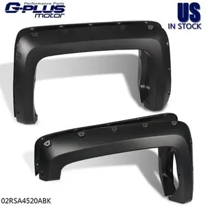 Fit For 2014-2018 Chevy Silverado 6.5'-8' Bed Pocket-Riveted Wheel Fender Flares