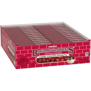 Boston Baked Beans Candy Coated Peanuts 0.8-oz Per Box 24ct Box
