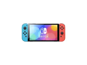 Nintendo Switch (OLED model) w/ Neon Red & Neon Blue Joy-Con Nintendo Switch (OLED model) w/ Neon Red & Neon Blue Joy-Con