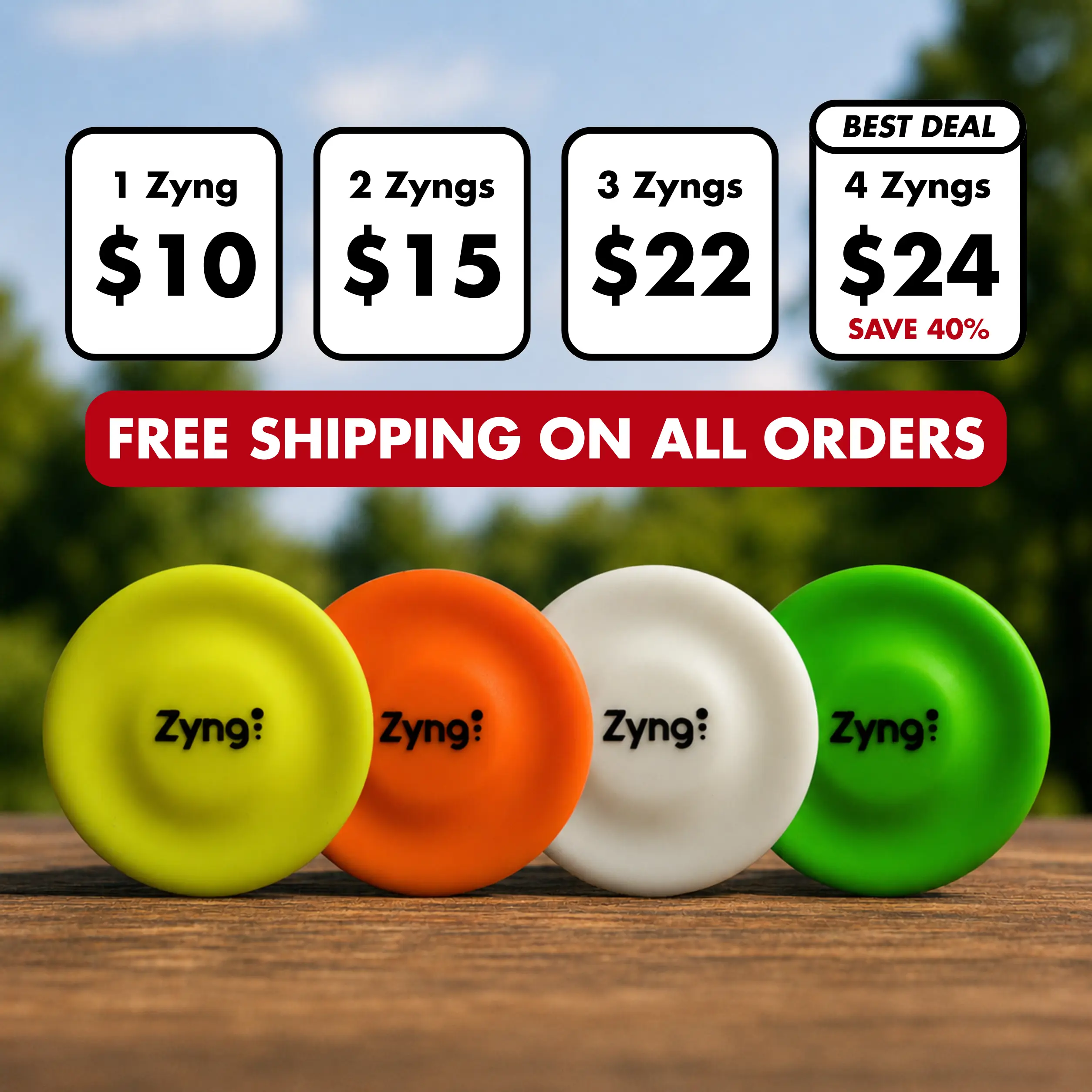 Zyng - Mini Flying Disc Zyng - Mini Flying Disc