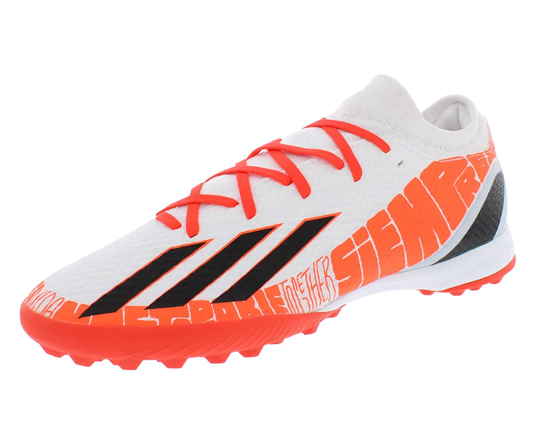 Unisex Adidas X Speedportal Messi.3 TF Turf Sports Sneakers, Athletic Footwear with TF Sole, Unisex-Fit Design