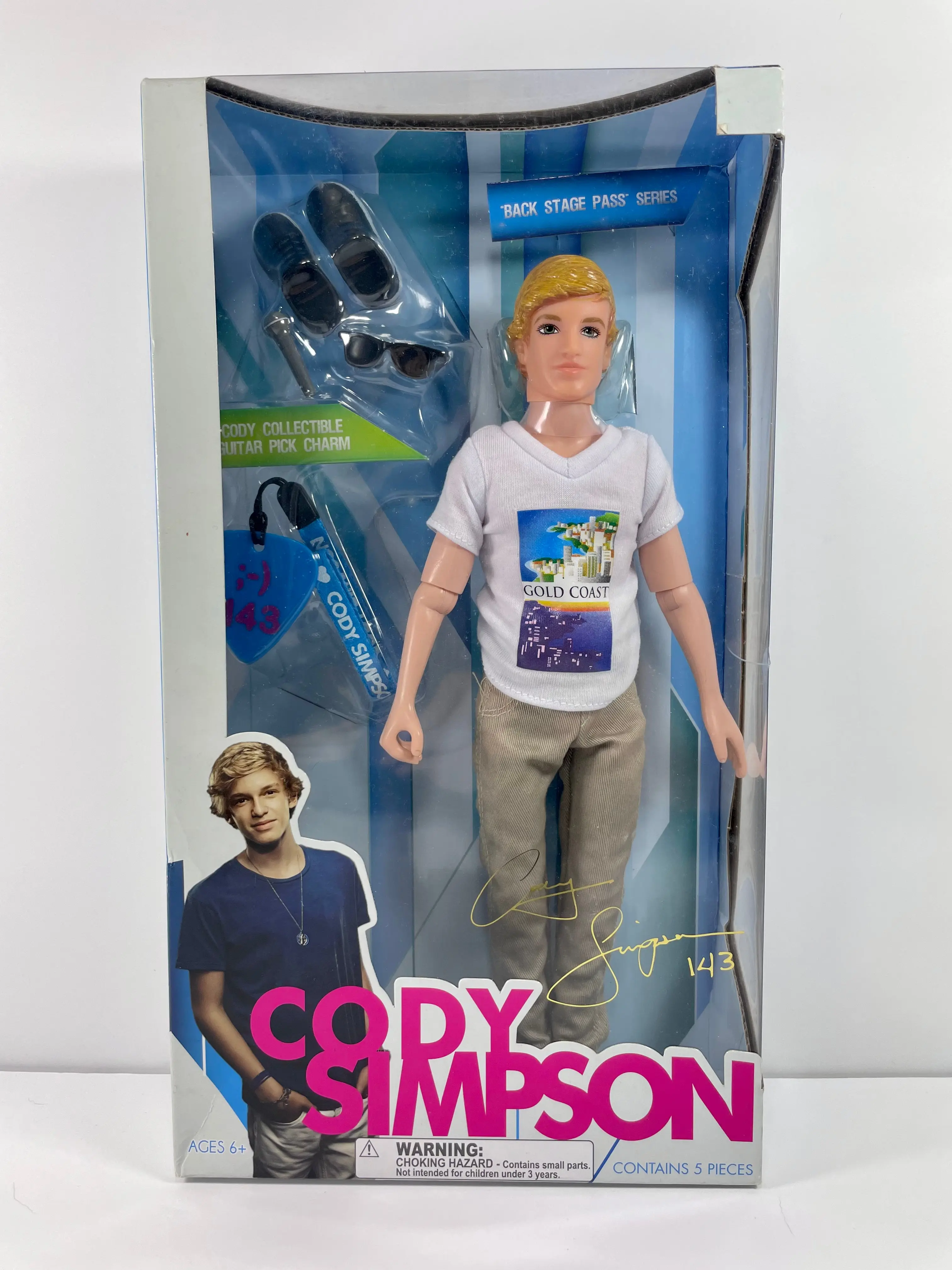 Cody Simpson Back Stage Pass Fashion Doll – 2011 Wish Factory Collectible Doll
