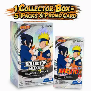 KAYOU NARUTO Collector Box Chapter Jin | 5 Jin3 Packs & Promo Card