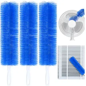 Premium 3-in-1 Dusting Kit: Bendable Fan Brush + Microfiber Duster for Home/Car – Buy 1 Get 2 Free (Washable & Reusable) Cleaning，Cleaner，Tool，Blue