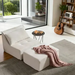 Versatile Convertible Chair Bed: 3-in-1 Folding Lounger with Lumbar Support Pillow for Office, Dorm & Living Room