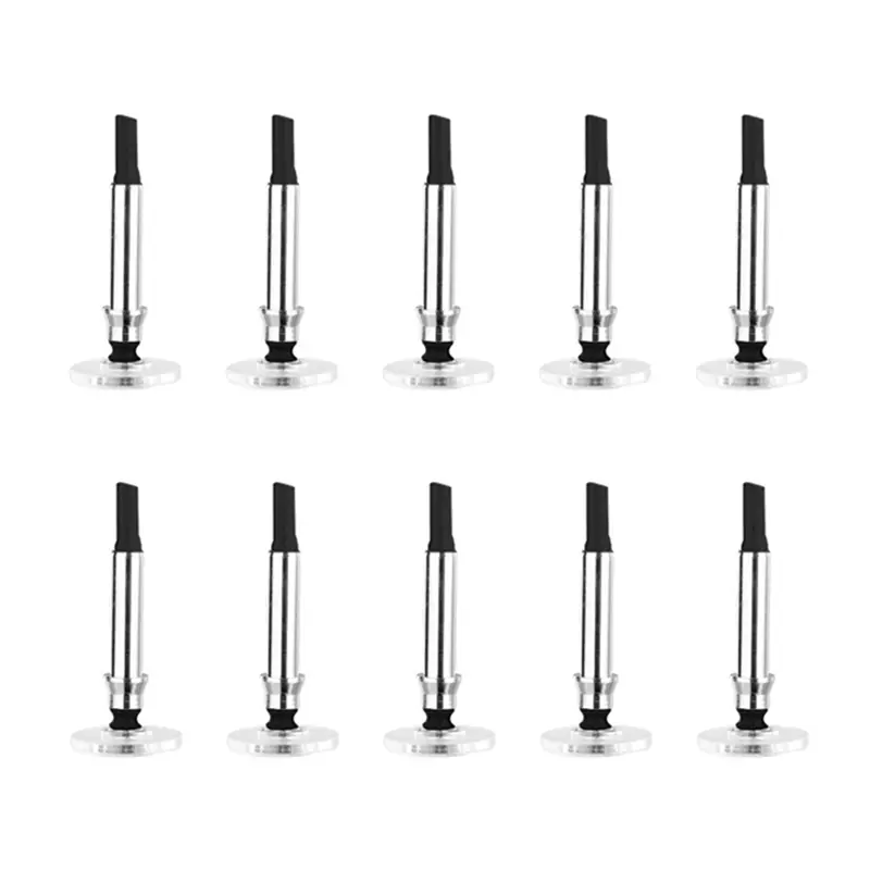 10PCS Universal Stylus Pen Transparent Disc Capacitive Screen Touch Pen Replacement Tip Drawing Writing Nib Pencil Head US