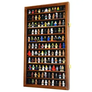 120 Mini Figures / Miniatures / Figurines Display Case Cabinet
