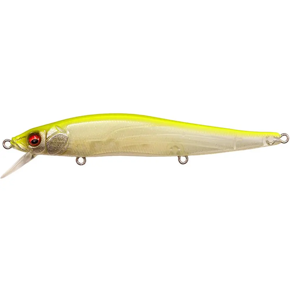 Megabass Ito Vision 110 Jerkbait, 4.25 Inches, Commanding Presence, Flash During Slow Retrieves