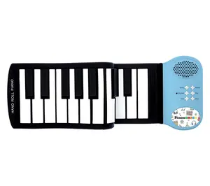 PicassoTiles 49-Key Flexible Roll-Up Piano Keyboard
