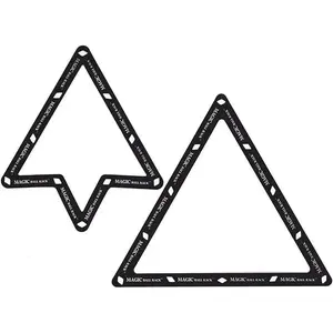 The Original Magic Billiard Ball Rack Combo 8 and 9-10 Ball Duo-Pack