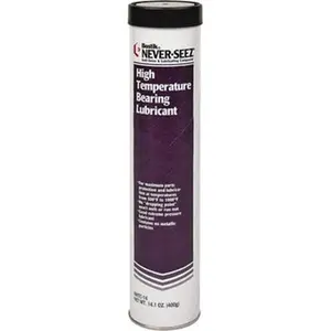 Bostik Graphite High Temperature Grease - 14 oz Cartridge, Black, NLGI G 1/2, max 1000°F, for Cycling & Outdoor Recreation Equipment Components, 535-30850498