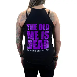 Women's OLD ME IS DEAD Rocker Tank Top