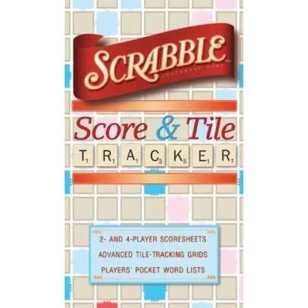 USED Book - Scrabble Score & Tile Tracker by Inc. Sterling Publishing Co. (Paperback) - english