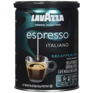 Lavazza Espresso Decaffeinated Ground Coffee 8.8oz.