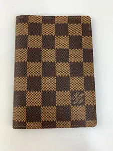 Pre-owned Louis Vuitton canvas Small Leather Goods Passport Holder