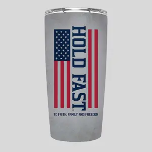 HOLD FAST 20 oz Stainless Steel Vacuum Flask, Portable Outdoors Drinkware with Lid for Coffee