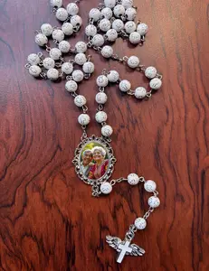 Cross  Roasary with Picture Photo | Custom Rosary| Personalized Rosary with Picture| Memorial Gift| Personalized Keepsake
