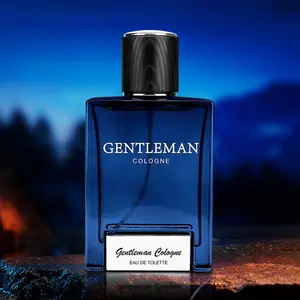 Men's Cologne, 1.69oz - Refreshing Woody Scent with Citrus & Floral Notes, BPA-Free, Alcohol-Based Perfume for Men, Elegant Blue Bottle with Black Cap, Ideal for Daily Wear and Special Occasions, Men's Fragrance