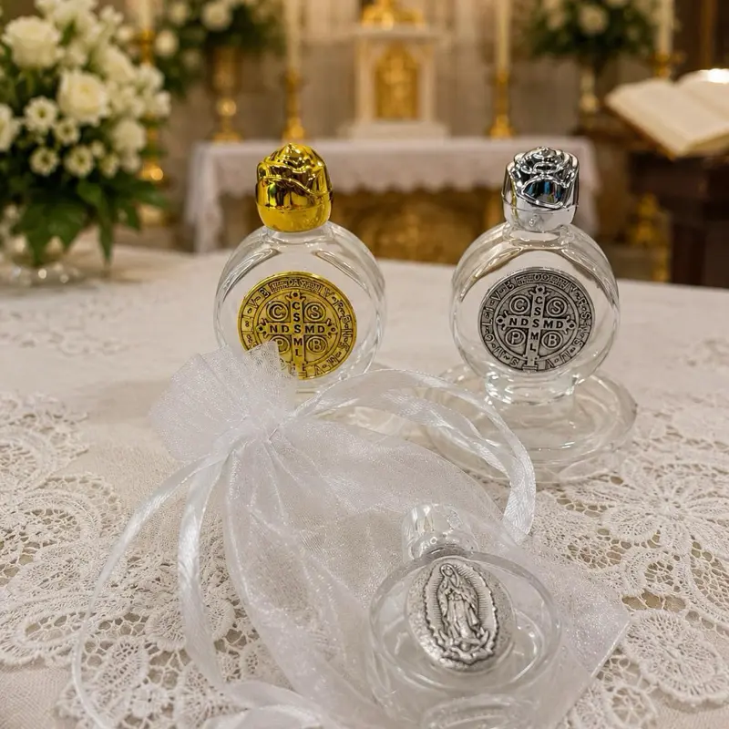 12pcs holy water bottle, Recuerdos para Bautizo