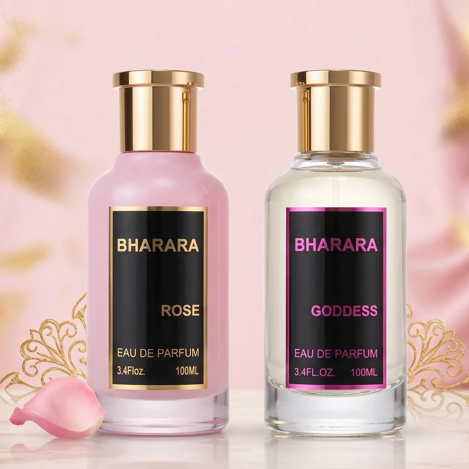 Bharara Besties Bundle - Bharara Goddess 3.4 EDP + Bharara Rose 3.4 EDP