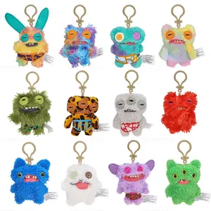 Funny Ugly Monster Plush Doll Pendant Baby Fugg Cute Plush Doll Toy Kawaii Backpack Pendant Keychain Collectible Gifts