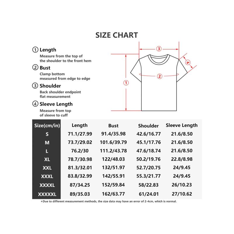 Couple Matching Cotton T-Shirts，180GSM Double Sided Print Soft Crew Neck Tees