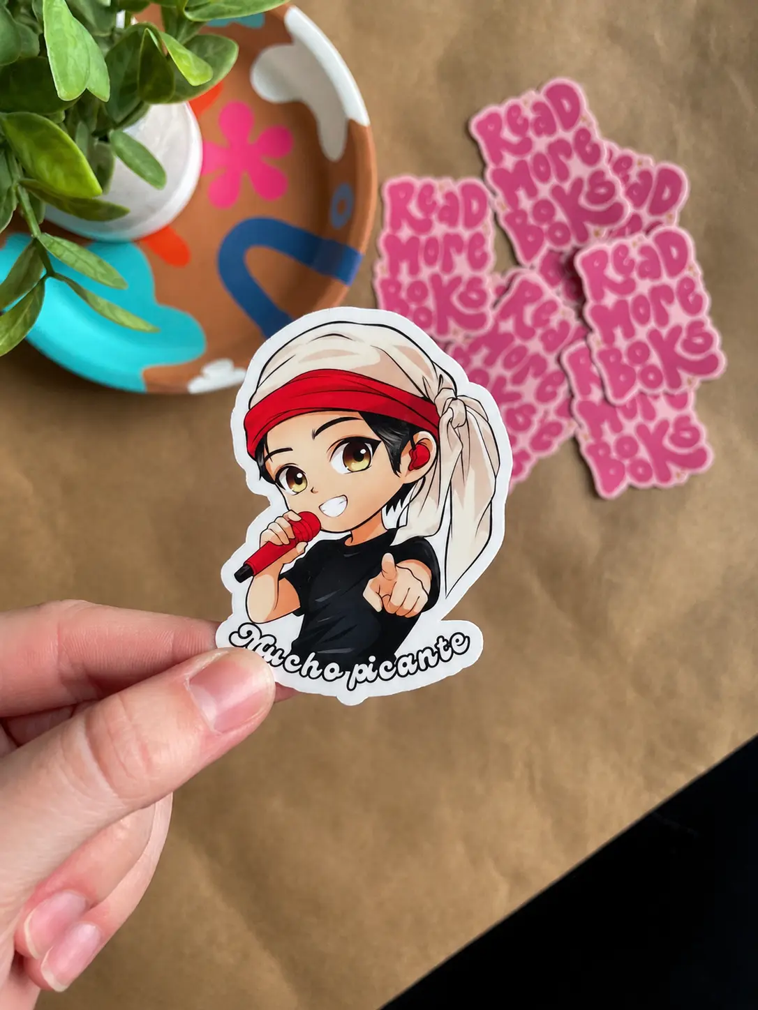 Taaeee Mucho Picante Sticker, Kpop Sticker, Kpop Band Sticker