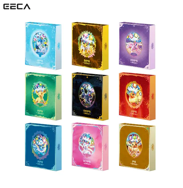 Pokemon "Eevee & Friends" Premium Collection Binder Set - Gift For Collectors Chinese Prismatic Evolutions CSV9.5C