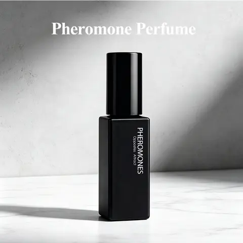 Men's Pheromone Essential Oil Cologne - Alcohol-Free Wear, Advanced Scientific Pheromones, Earthy Woody Scent, Cedarwood & Herbal Oud Finish, Natural Oils Formula, Long-Lasting Attraction EDC, 0.17 fl oz Adult Single Item