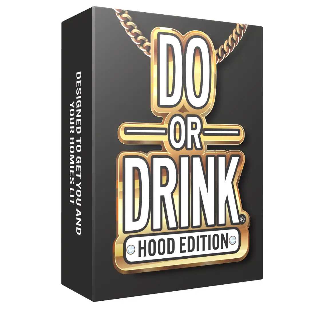 Hood Edition by Do Or Drink Card Game with Hilarious Drinking Card Game for Game Nights, House Parties & Cookouts
