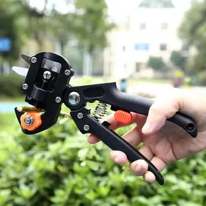 2-In-1 Grafting Tool Pruning Kit, V-Graft Omega-Graft & U-Type Grafting, Ideal for Tree Grafting, Includes Grafting Tape, Tree Trimmer, Tree Branch Cutter