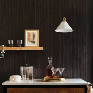 Seagrass Charcoal Wallpaper - Threshold