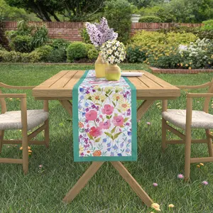 Jules Green Table Runner