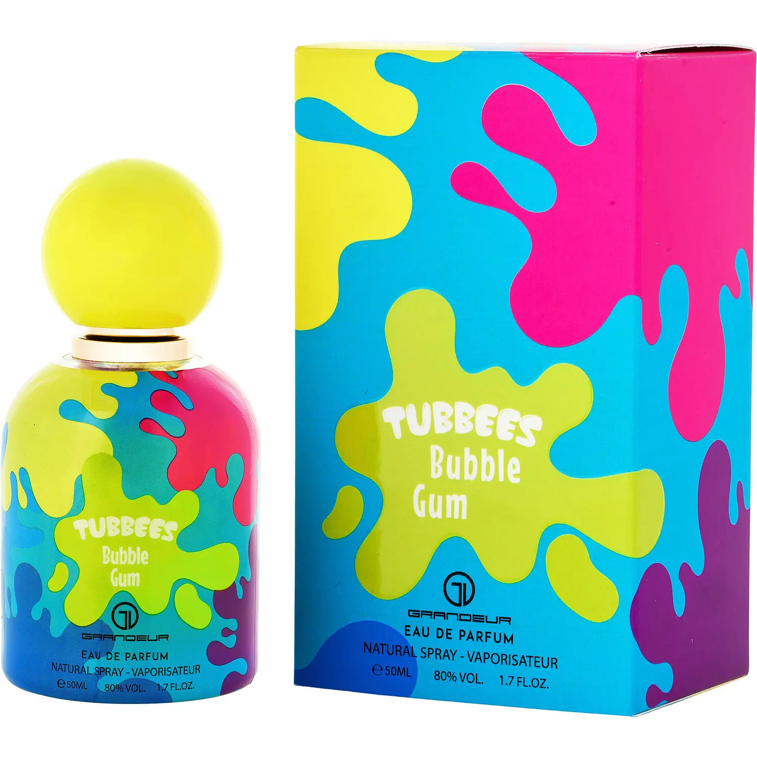 Tubbees Whimsical Eau De Parfum, Unisex Fragrance with Cotton Candy Notes, Tubbies Perfume for Beauty & Personal Care Enthusiasts