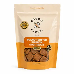 Vet-Formulated Peanut Butter & Pumpkin Dog Treats – Gluten-Free, Immune & Skin Support Biscuits by Dr. Stacy McFarlane