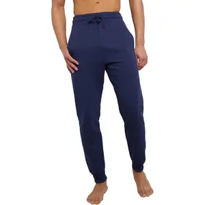 Hanes Men's Ecosmart Jogger Sweatpants, Men's Midweight Fleece Lounge Pants, 30.5