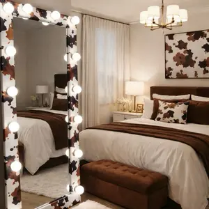 Cow Print full body mirror