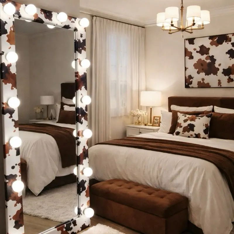 Cow Print full body mirror Cow Print full body mirror