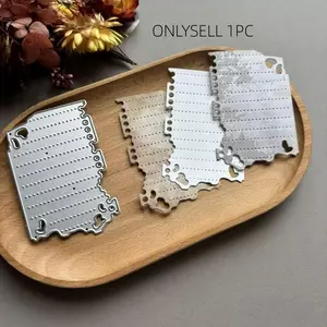 New Metal Cutting Die Set, Cutting Dies, DIY Scrapbook Album Decoration, Sharp Edge Craft Tools, Ideal for Card Making and Art Projects