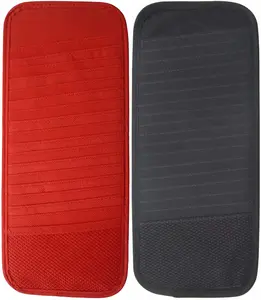 2-Pack, 18 CD Car Sun Visor Storage Disc Capacity DVD Holder Pocket Case Organizer. 1 Black & 1 Red