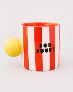 Bonjour Ceramic Mug