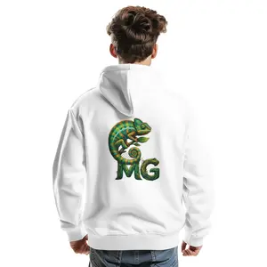 C-a Million Gainz Premium Unisex Pullover Hoodie | JustHoods JH001  Arctic White