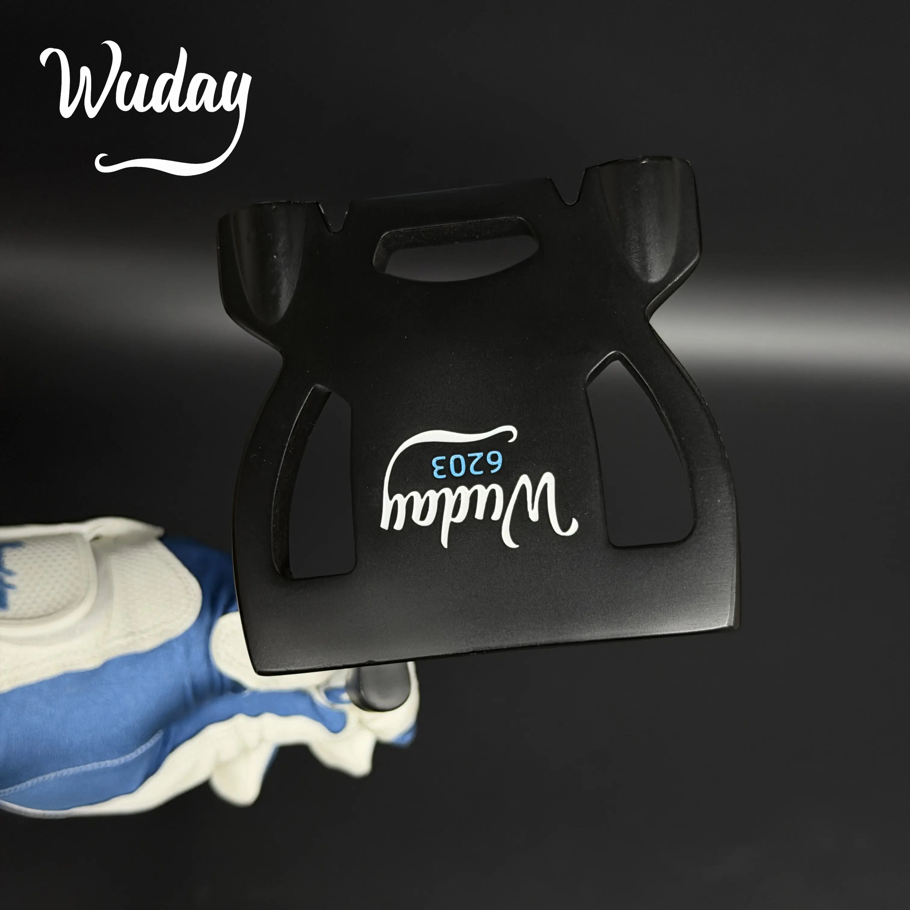 WUDAY Unisex Golf Putter (Right/Left Hand), Stainless Steel Cast Head, Ergo Grip, Face Weighted System, Enhanced Stability, Suitable for Low/High Swing Speeds & All Skill Levels, All Courts