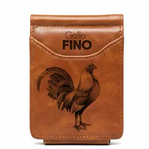 Gallos Personalized Slim RFID Blocking Wallet For Men - Light Weight, Durable & Compact- Minimalist Wallet With Money Clip (Carbon Fiber)