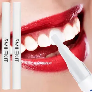 2-Pack (2ml each) Whitening Toothbrush Pens - Ready-to-Use, No-Rinse Teeth Cleaning Pens