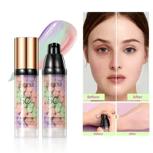 1 piece of concealer isolation cream to protect even skin color makeup, bright base, waterproof, durable, non greasy, perfect skin, Flawless, Brightening Formula Makeup Cosmetics