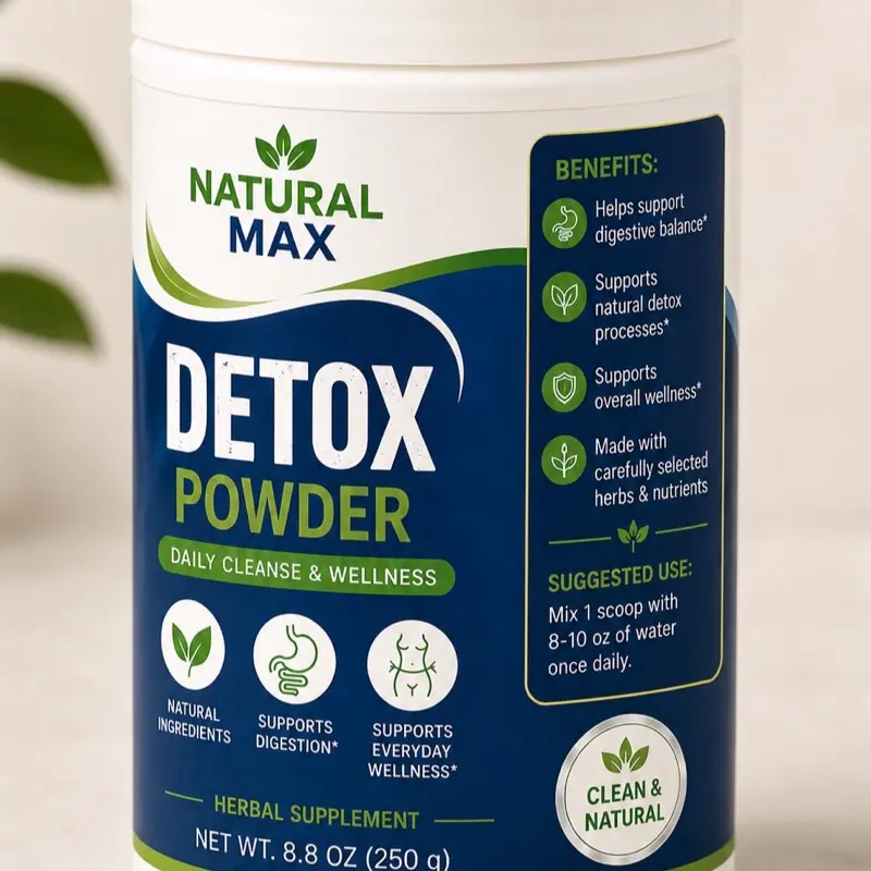 Natural Max Herbal Detox Powder