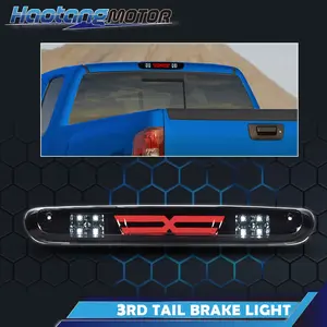CROSSDESIGN LED Third Brake Light Cargo Roof Lamp Fit For 2007-14 Silverado Sierra 1500 2500 3500