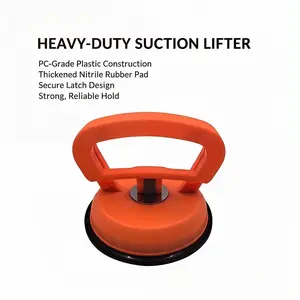 Automotive glass installation and removal suction cup Large tensile sheet metal depression repair suction cup Integrated ceiling installation tool