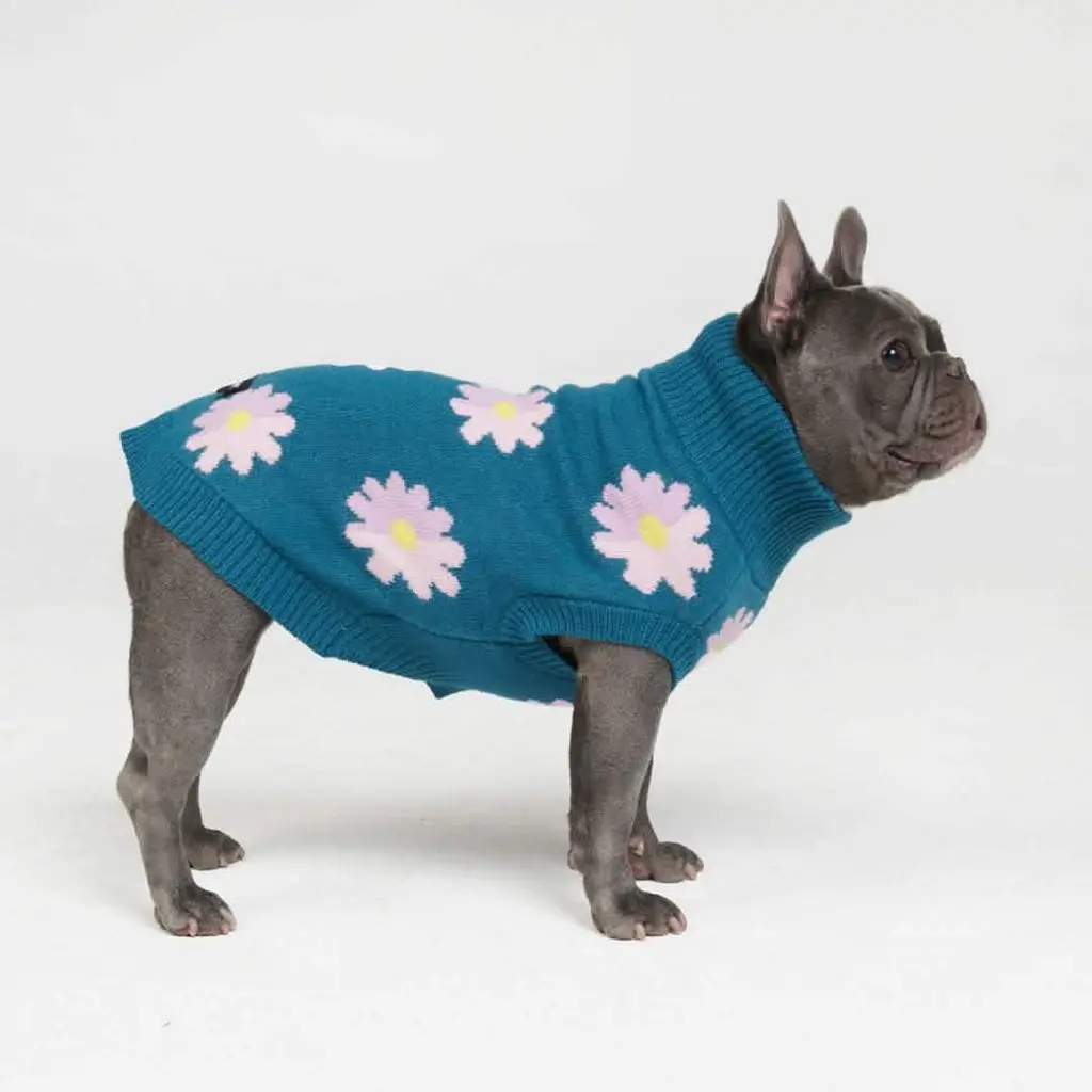Spark Paws Knit Dog Sweater – Ultra Soft Warm Winter Dog Sweater for Small, Medium & Large Dogs – Stretch Fit Pet Sweater for French Bulldog, Pitbull, Girl & Boy Dogs Jacket